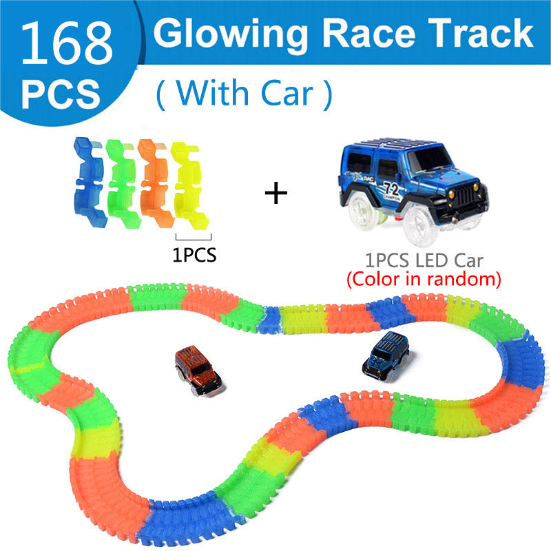 Children's toys assembled with building blocks
