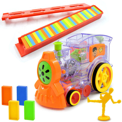 Transparent Domino Toy Train For Children