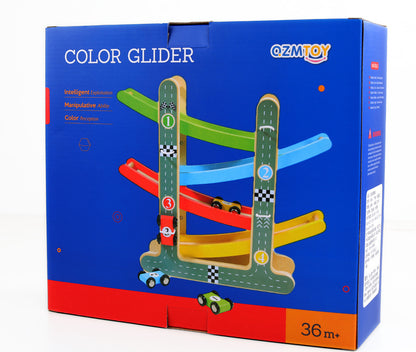 Early Education Four-layer Track Pulley Educational Toy