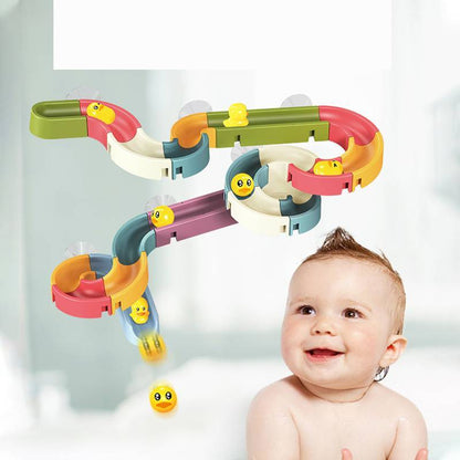 Children's Bathroom Sliding DIY Assembly Toys