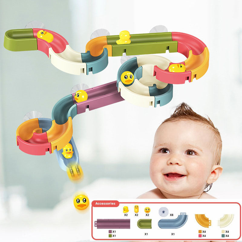 Children's Bathroom Sliding DIY Assembly Toys