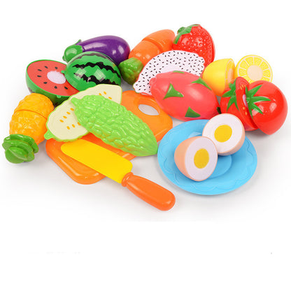 Vegetables And Fruits Children Kitchen Toy Set