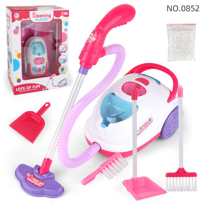 Girl Cleaning House Cleaning Simulation Vacuum Cleaner