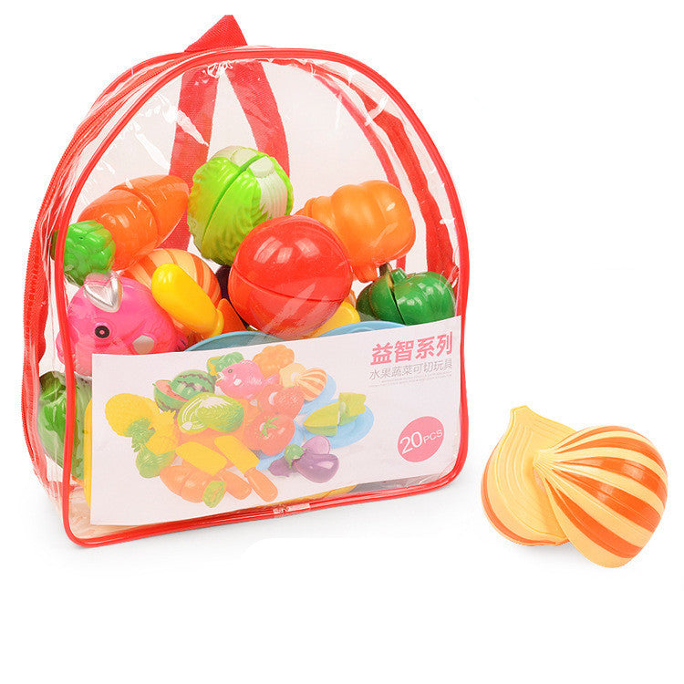 Vegetables And Fruits Children Kitchen Toy Set