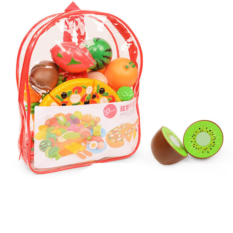 Vegetables And Fruits Children Kitchen Toy Set