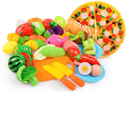 Vegetables And Fruits Children Kitchen Toy Set