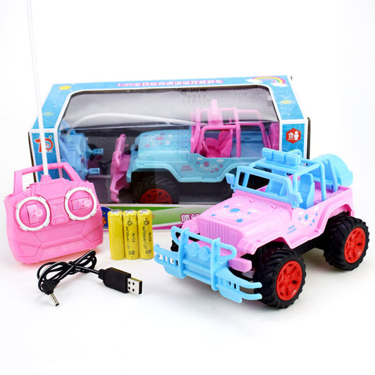 Remote control car off-road children's electric toy