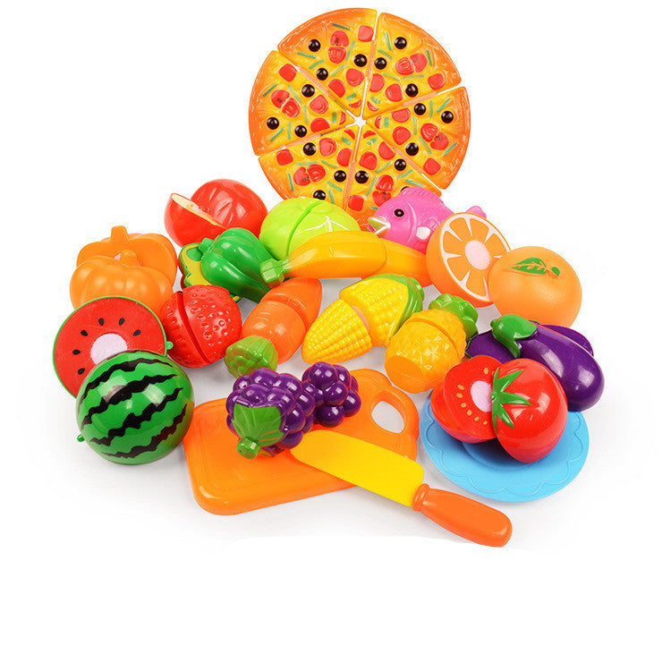 Vegetables And Fruits Children Kitchen Toy Set