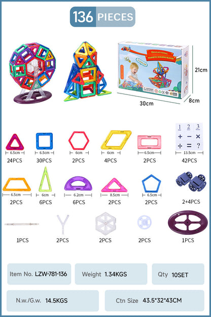 Magnetic Building Blocks Classic Toys