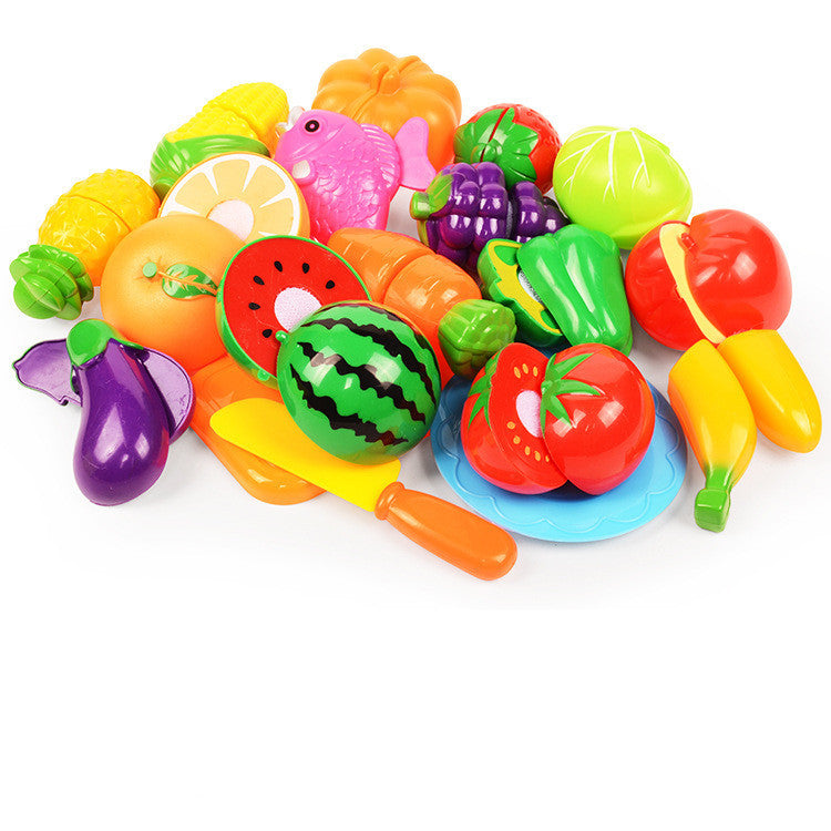 Vegetables And Fruits Children Kitchen Toy Set