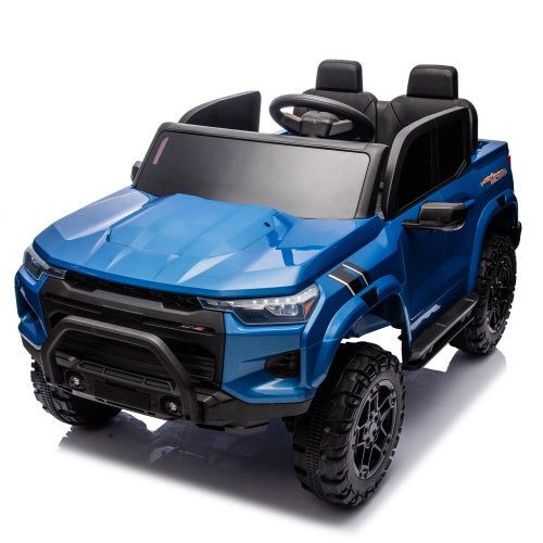 24V10A Two-seater Electric Pickup Truck For Kids Over 3 Years Old.