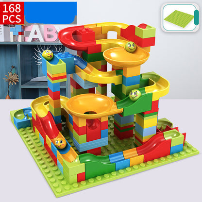 Children's Slide Blocks Are Compatible With Plastic Assembly