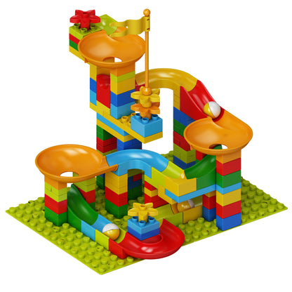 Children's Slide Blocks Are Compatible With Plastic Assembly