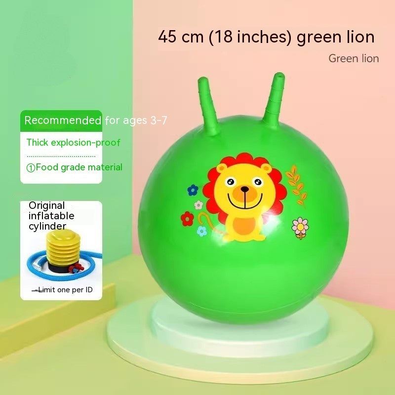 Kindergarten Children Jumping Ball Thick Large