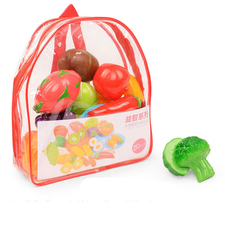 Vegetables And Fruits Children Kitchen Toy Set