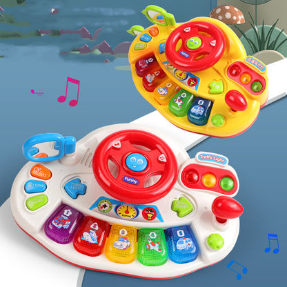 Multifunctional Simulation Simulation Steering Wheel Early Childhood Education Educational Toy