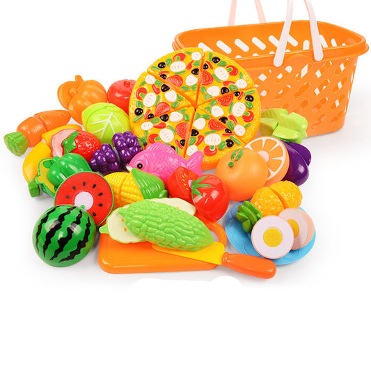 Vegetables And Fruits Children Kitchen Toy Set