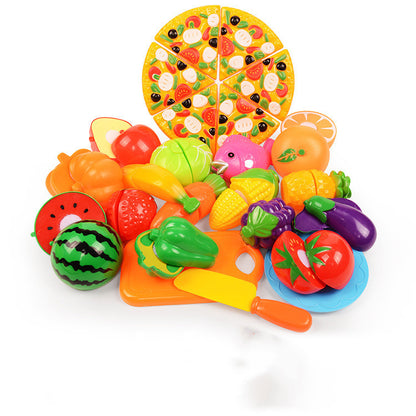 Vegetables And Fruits Children Kitchen Toy Set