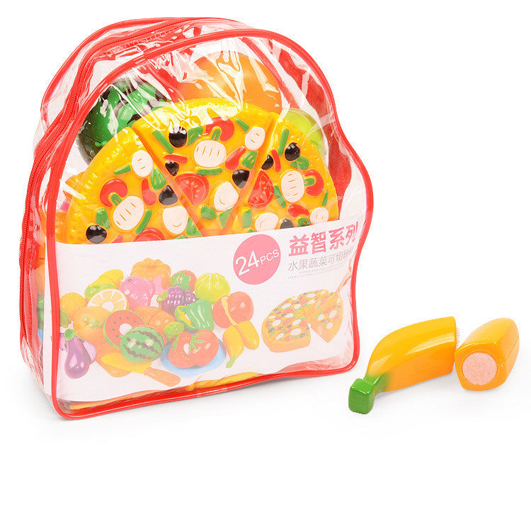 Vegetables And Fruits Children Kitchen Toy Set