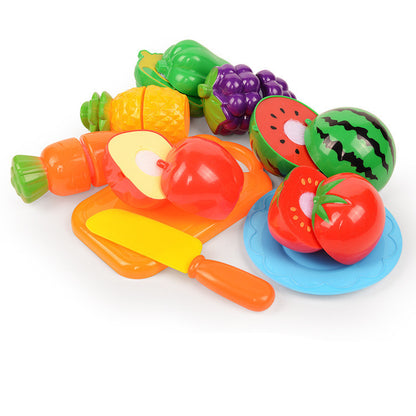 Vegetables And Fruits Children Kitchen Toy Set